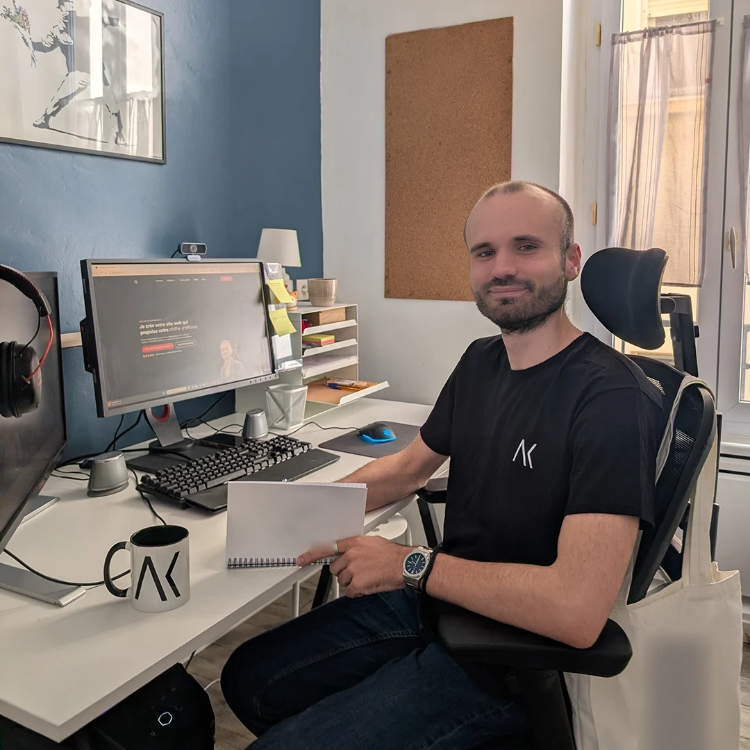 Antoine Koe, développeur web freelance
